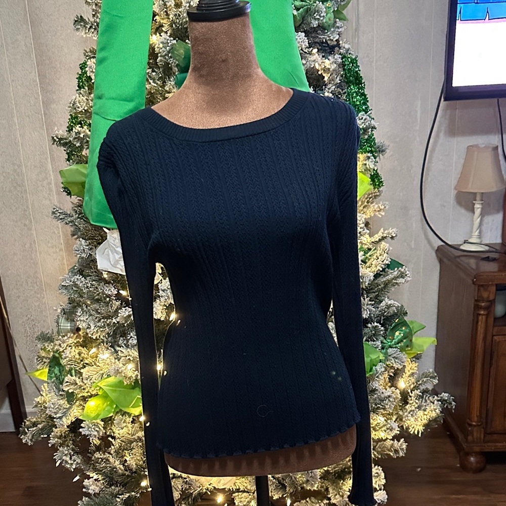Boden Navy Crew Neck Sweater